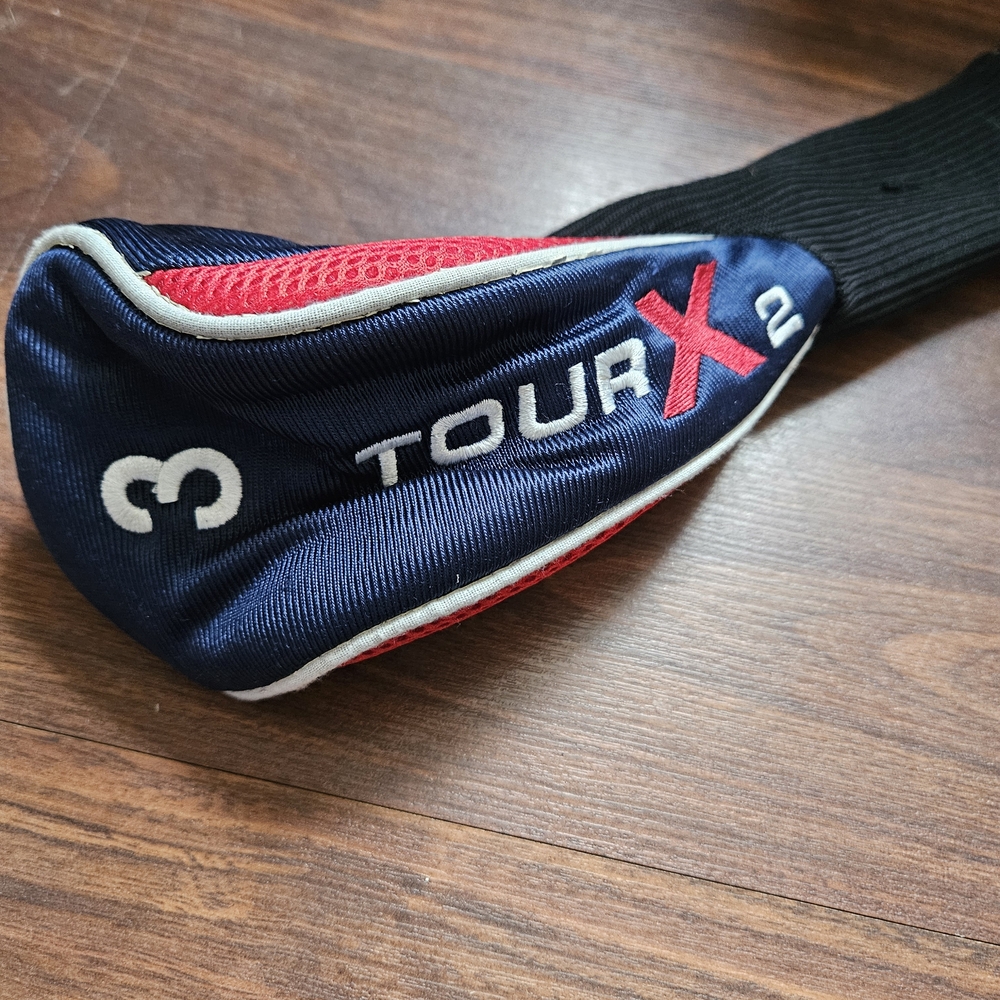 Tour X2 Golf Club Headcover in Red and Blue